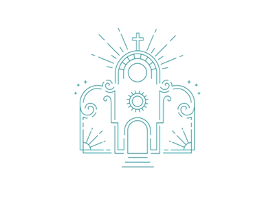 Church after effects illustration