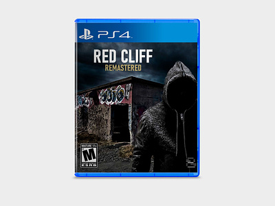 PS4 Concept Design - Redcliff Remastered dark distressed first person game art grungy newfoundland photoshop playstation 4 ps4 video game art