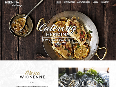 Hermina Catering | website concept