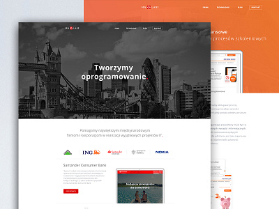 MN Labs Website design elegant online responsive serif simple style web website