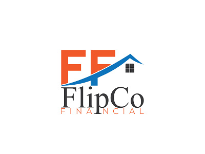 FlipCo Financial branding creative creative design creative design creative logo creativity design flat logo minimal