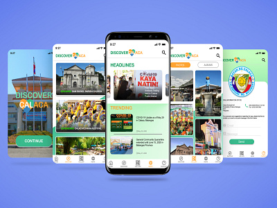Discover Calaca app mobile ui mobileappdesign travelapp ui uidesign uiux ux