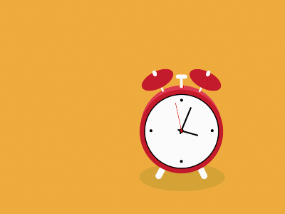 Alarm Clock 2danimation aftereffects alarmclock animation illustration