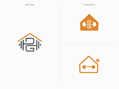 Dream Home Gym Rebrand Concepts