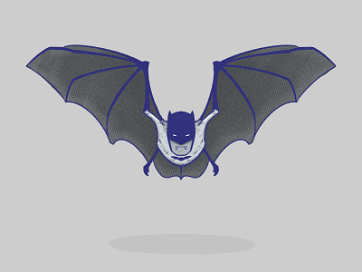 batman bat batman character comic comics dark dark knight dc dc comics dc universe fuzzy illustration ipadpro knight man vampire