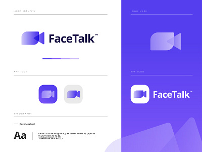 FaceTalk Logo Branding