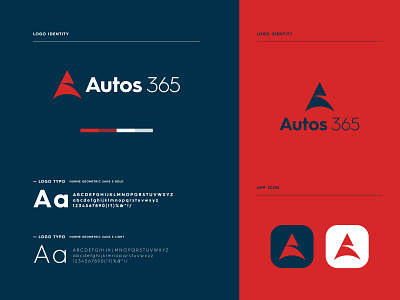 Autos365 - logo Branding