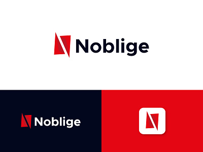 Noblige - logo Branding app icon app icon logo app logo brand identity brand identity design branding letter logo letter mark monogram logo logo design logodesign minimal modern logo n