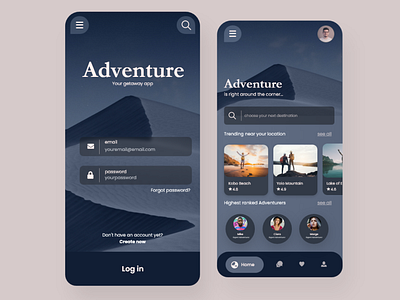 Travel App Concept - Mobile UI booking app mobile app design mobile app design agency mobile ui mobile ui design travel travel agency travel app travel app ui travelling trip trips ui ux