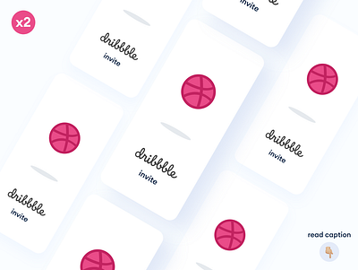 2 Dribbble invites are available cards clean coupon design designer draft drafted dribbble dribbble invite giveaway invitation invite invites invites giveaway minimal player redeem ticket tickets