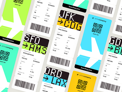 Freebie Boarding Pass Daily UI #024 - Files attached! adobe xd airplane boarding boarding pass branding clean dailyui design free freebie minimal modern pass plane ticket travel ui ui design ux