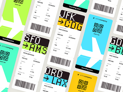 Freebie Boarding Pass Daily UI #024 - Files attached!