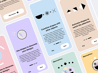 Onboarding Screens - Mobile UI Design