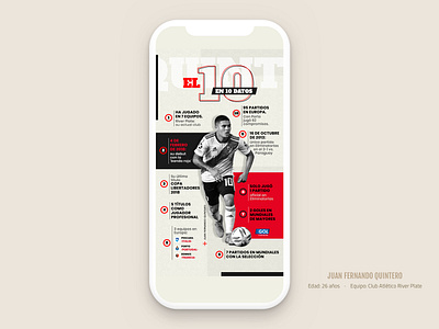 Infographic Juan Fernando Quintero black colombia infografia infographic quintero red river plate soccer