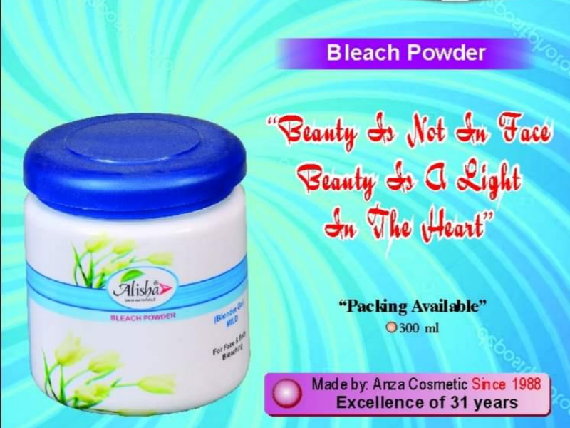 Alisha bleach powder 300 ml by Anza cosmetics on Dribbble
