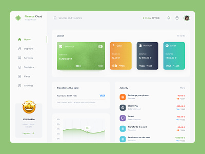 Finance App - App Design Concept