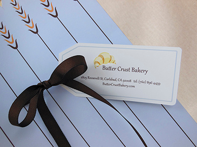 Butter Crust Bakery Packaging branding business card identity design illustration packaging