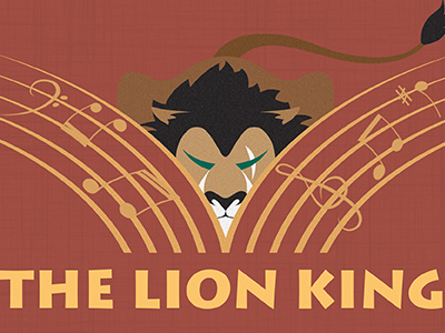 The Lion King Poster illustration poster