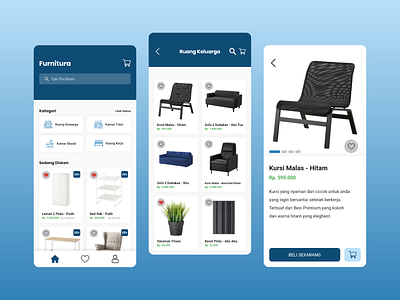 Furnitura - Mobile App Design