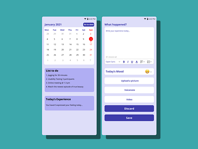 Digital Diary Mobile App