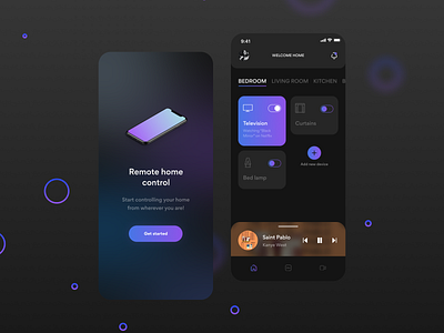 Smart home UI