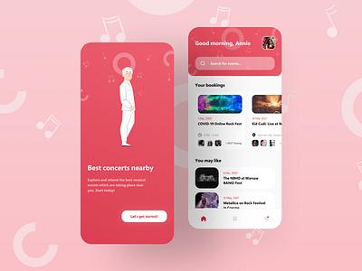 Event Booking UI 2020 app design design flat inspiration interface minimal mobile mobile app mobile design mobile trends mobile ui mobileinspiration mobiletrends mobileui trending uidesign uiinspiration uitrends uiuxdesign