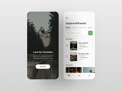 Bike App UI