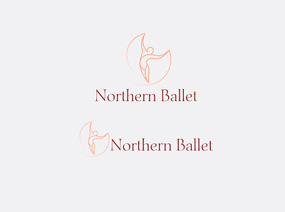 Northern Ballet logo design brand design brand identity concept design icon illustration logo logo design logoconcept logodesign