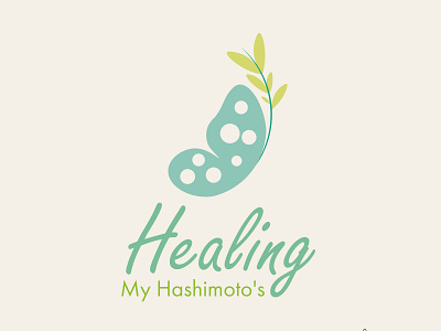 Healing My Hashimoto's brand design brand identity branding branding design brandmark butterfly butterfly logo concept flat healing health herbs icon illustraion logo logo design logoconcept vector