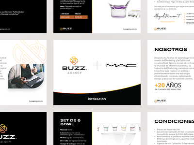 Buzz Agency Slides agency branding deck design keynote power point presentation design slide slides