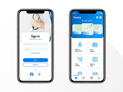 Mobile App UI | Online Medical app
