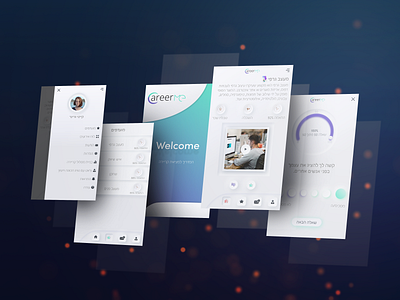 CareerMe - the path to your dream work app appdesign designer ui uidesign ux uxdesign