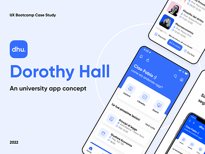 Dorothy Hall - University App Concept app design school ui university ux