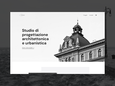 B&P Studio - Architecture studio website architecture design photography studio ui web design website