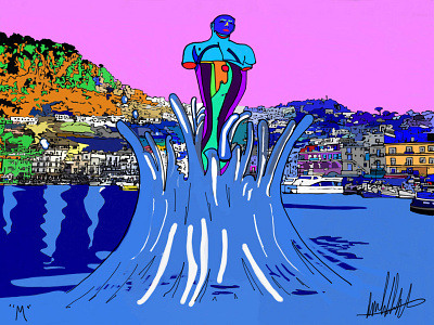m colourful cool digital art illustration illustration digital surreal