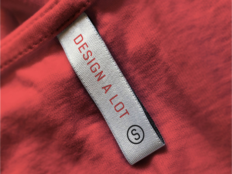 T-Shirt Label Free Mockup by Design a Lot on Dribbble
