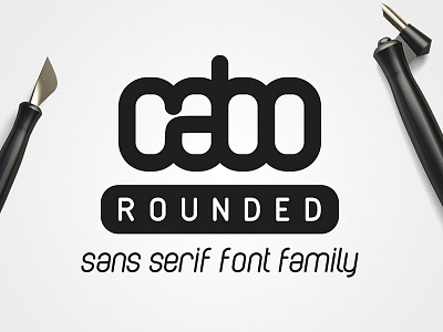 Cabo Rounded Font Family