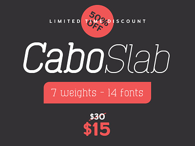 Cabo Slab Font Family accents font fonts freebie glyphs rounded slab serif soft typeface typography