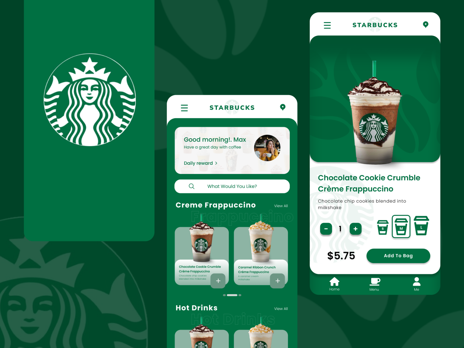 Starbucks Mobile App by Rupesh Max on Dribbble