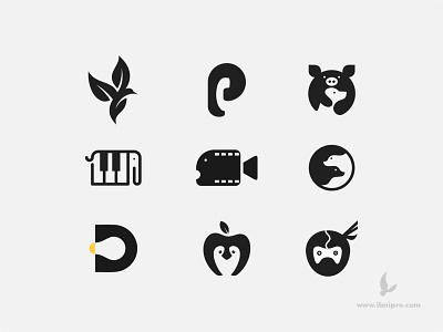 Dual Meaning Logo ideas animal brandidentity branding graphic design icon icons logo logoinspiration logos logotype negative space trend logo
