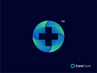 Care Cove branding doctor graphic design health icon logo logoinspiration logotype