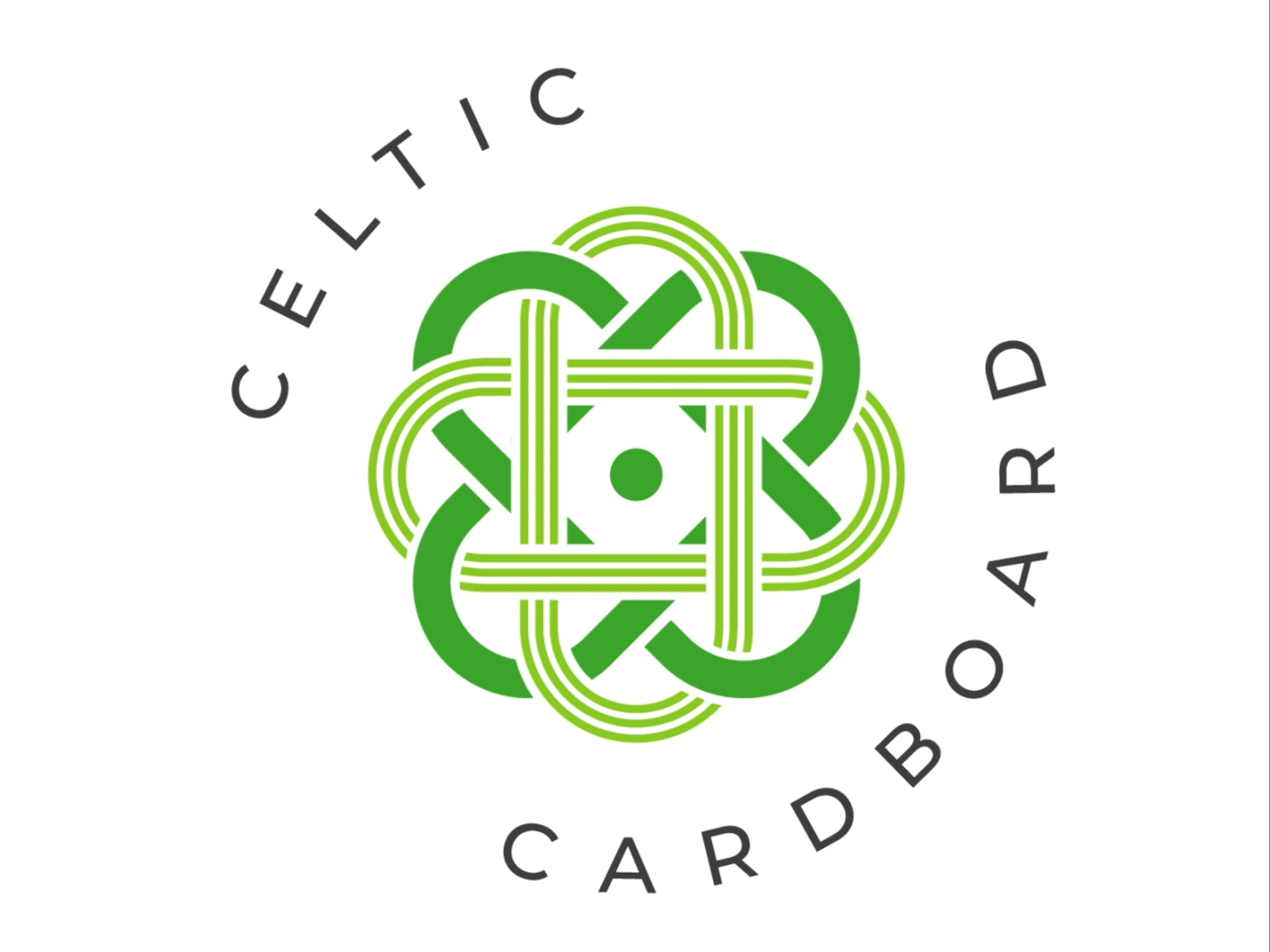 Celtic Cardboard animation board game branding celtic design dice flat game design green icon identity irish lockup logo stamp vector