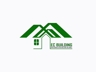 building logo branding design green logo illustration illustrator logo logo design minimal vector victor logo