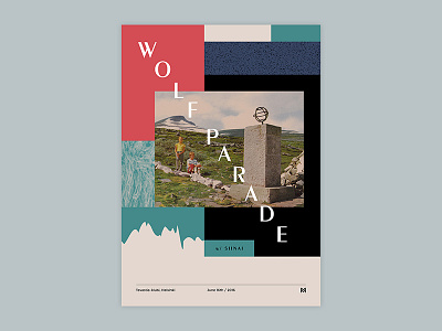 Gig poster project - Wolf Parade