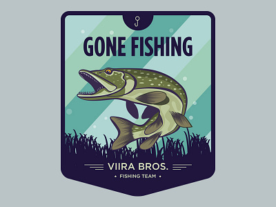 Gone Fishing patch