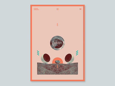 Eccentric Landscapes - 3/3 collage graphicdesign poster print