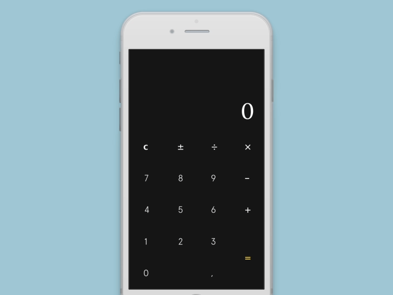 Wrongulator — #004 calculator dailyui design ui