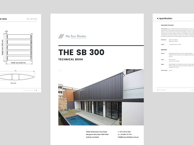 MySunShades - The SB 300 Technical Book print technical book