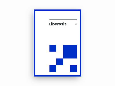 Liberosis -- 06 colour design layout minimal poster whatever