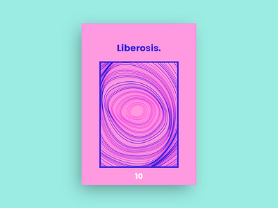Liberosis -- 10 colour design layout minimal poster whatever